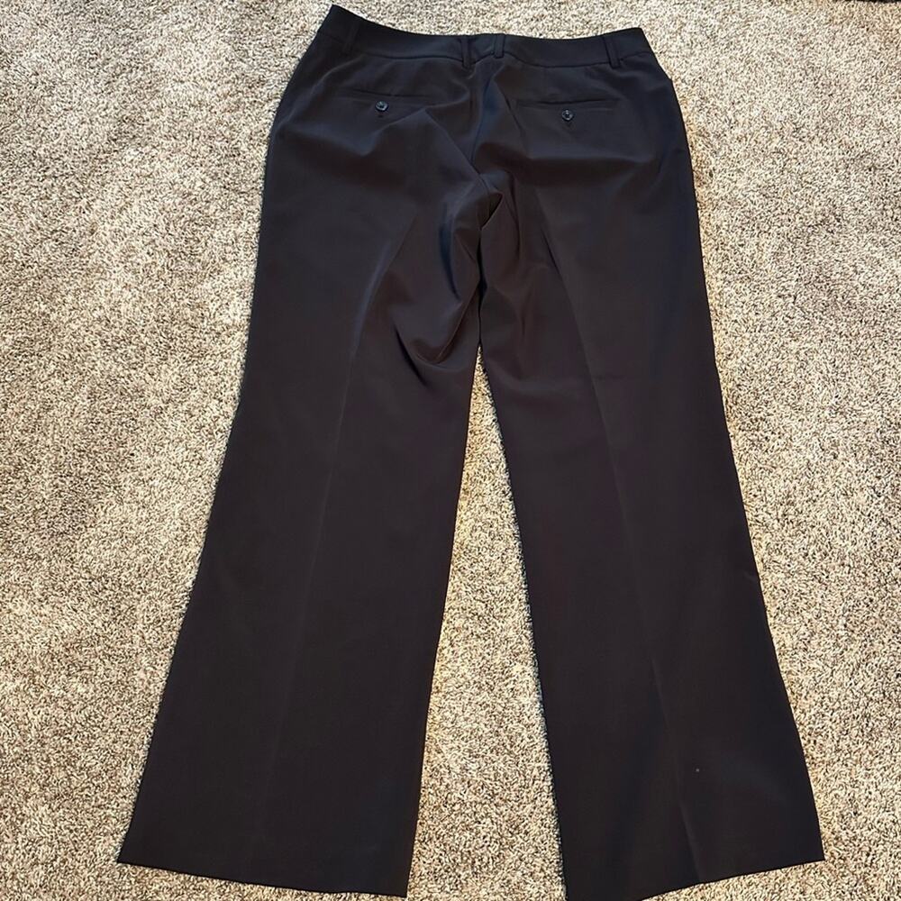 Eddie Bauer Blakely Fit Black Wide-Leg Trousers Size 14 EUC - Picture 15 of 15